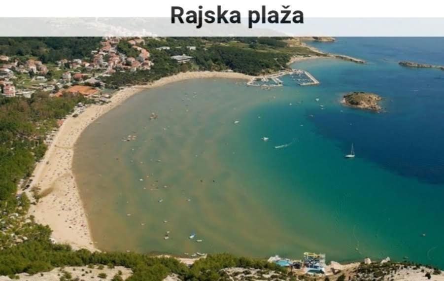Ferienwohnung Pansion Dragica Rab Town Exterior foto