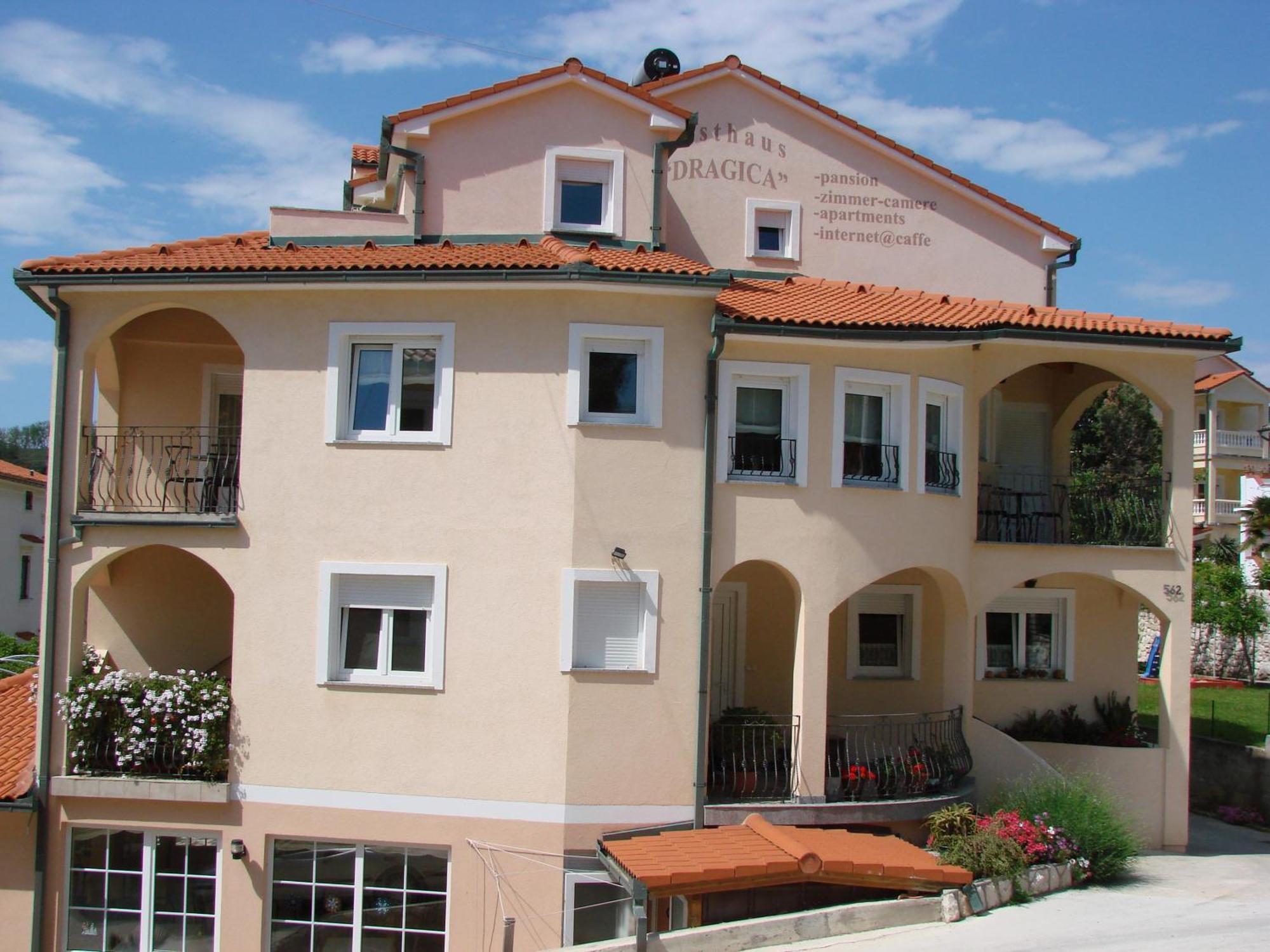 Ferienwohnung Pansion Dragica Rab Town Exterior foto